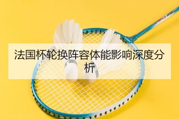 法国杯轮换阵容体能影响深度分析